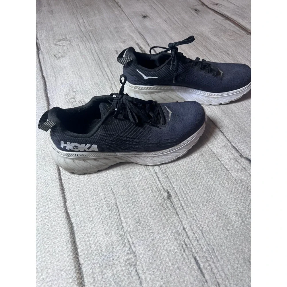 Hoka‎ Mach 3 Running Shoes Women 10 Black Athletic Road Training Sneakers